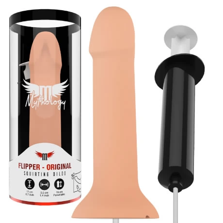 Dildo realista eyaculador flipper mythology 185cm - detalle 2