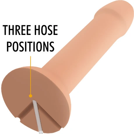 Dildo realista eyaculador flipper mythology 185cm - detalle 4