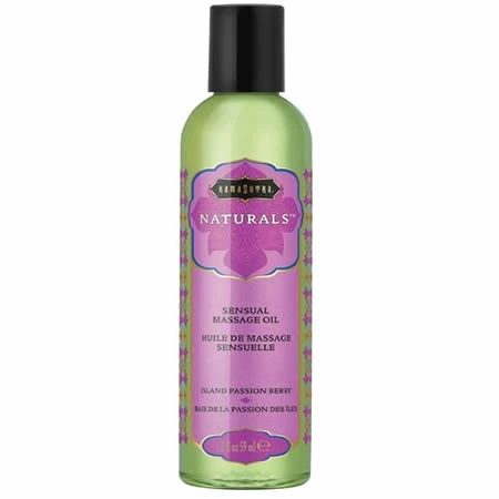 aceite de masaje natural island passion berry kamasutra 59 ml