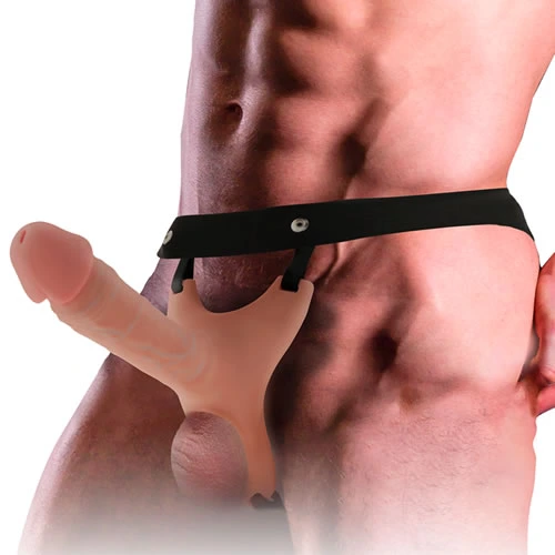 arnés hueco con dildo 16 x 3 intense