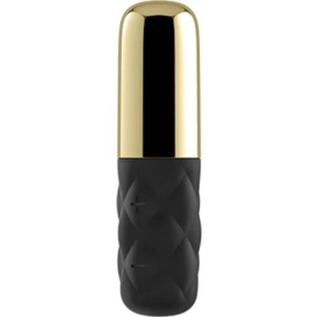 bala vibradora mini de silicona satisfyer negra