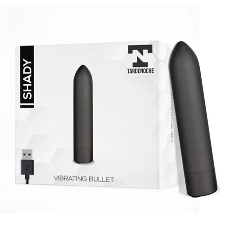 Bala vibradora recargable usb shady tardenoche