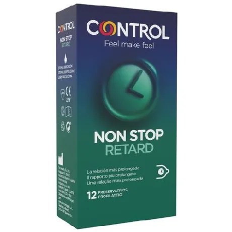Condones retardantes control non stop 12und