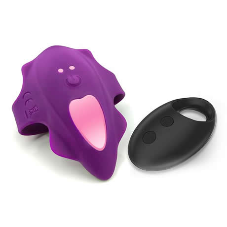 estimulador de braguita control remoto purpura seventeen