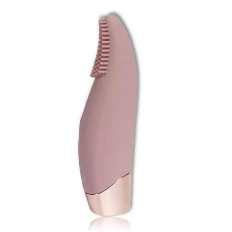 estimulador de silicona conexion usb color nude shequ - detalle 4