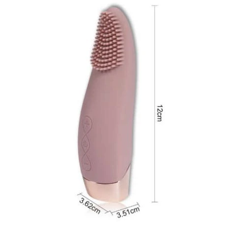 estimulador de silicona conexion usb color nude shequ - detalle 5
