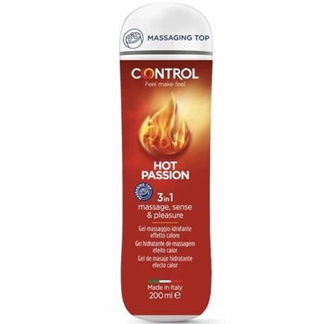 gel 3 en 1 hot passion 200 ml de control