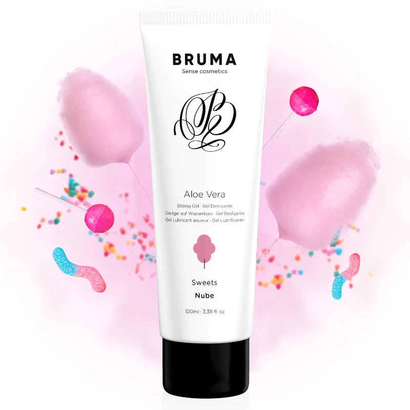 Gel lubricante con aloe vera y sabor nube 100 ml