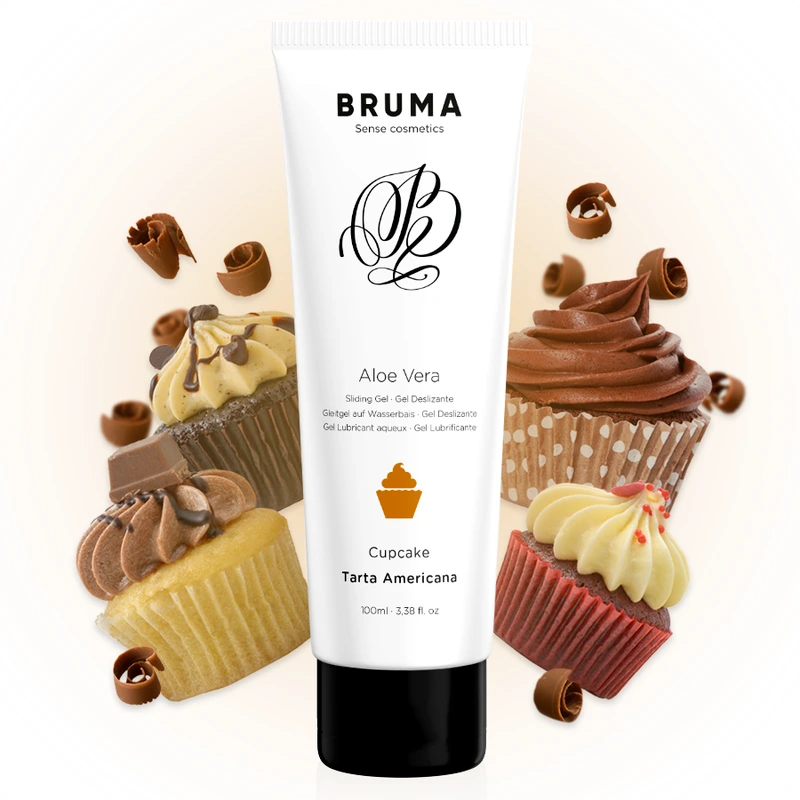 gel lubricante con aloe vera y sabor tarta chocolate 100 ml