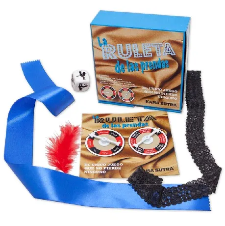 Juego sexual 2 ruletas de prendas