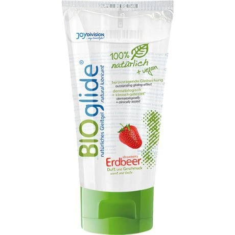 lubricante de sabor fresa 80 ml bioglide