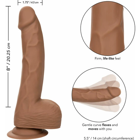 pene realista de 20 cm calexotics - detalle 3