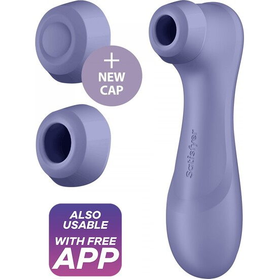 satisfyer pro 2 generation 3 con app y vibración violeta