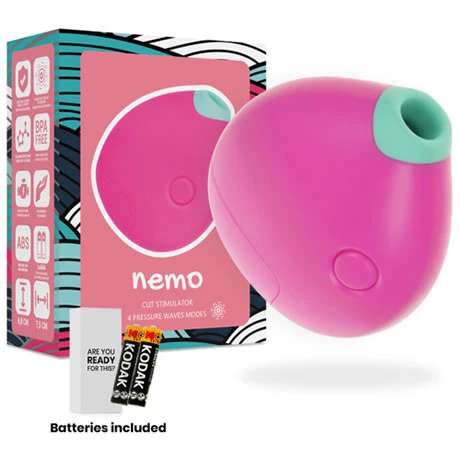 Succionador de clitoris nemo happy loky rosa