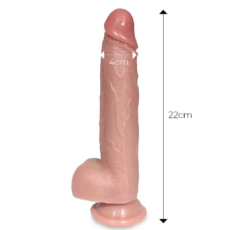 dildo realista tiberio turbo centauro - detalle 7