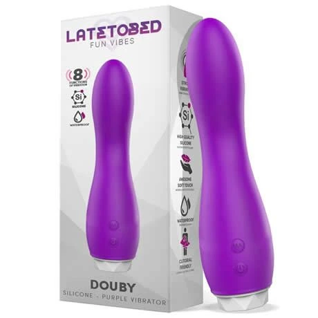 vibrador clasico barato morado douby de latetobed