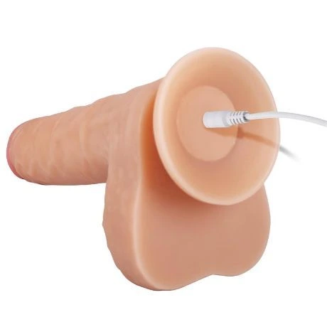 vibrador realista movimiento telescopico y control remoto usb - detalle 4