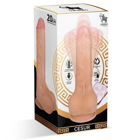 vibrador realista movimiento telescopico y control remoto usb - detalle 6