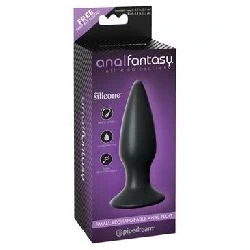 plug anal recargable negro anal fantasy - detalle 3