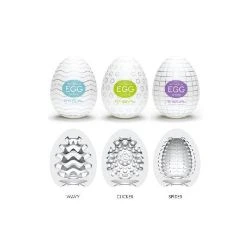 TENGA HUEVO MASTURBADOR ROSA - detalle 6