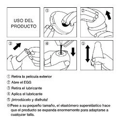 TENGA HUEVO MASTURBADOR ROSA - detalle 9