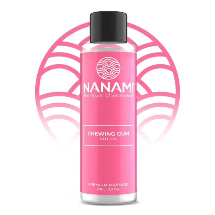 Aceite de Masaje Efecto Calor Hot Oil Aroma Chicle 100ml