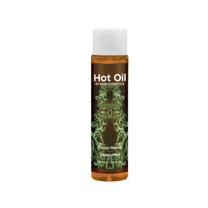 Aceite Hot Oil Choco Menta Efecto Calor 100 ml - detalle 2