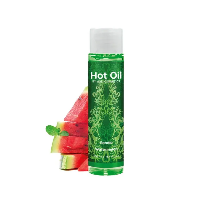 Aceite Hot Oil Efecto Calor Sandía 100 Ml