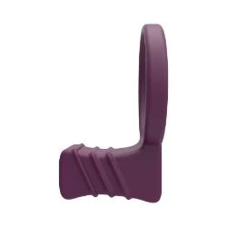 anillo para el pene de silicona purpura bergman - detalle 2