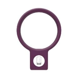 anillo para el pene de silicona purpura bergman - detalle 3