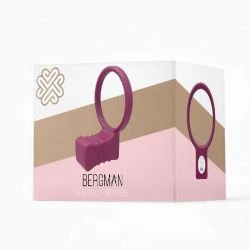 anillo para el pene de silicona purpura bergman - detalle 5