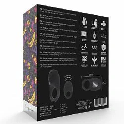 anillo vibrador control remoto colosseo mia - detalle 3
