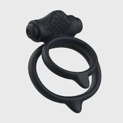 anillo vibrador negro bcharmed basic plus black - detalle 2
