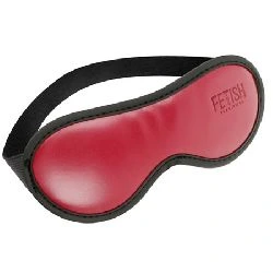 antifaz de cuero vegano dark room fetish