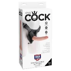 arnes ajustable con dildo 20cm color natural - detalle 8