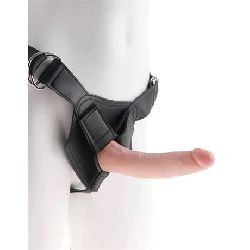arnes ajustable con dildo 20cm color natural