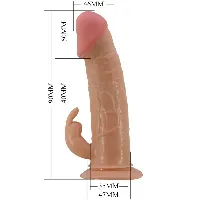arnes con dildo 19 cm mavis pretty love - detalle 4