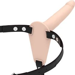 arnes con dildo flesh de 15 cm fetish submissive - detalle 4