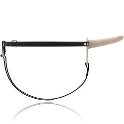 arnes con vibracion flesh de 15 cm fetish submissive - detalle 4