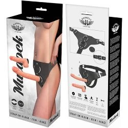 arnés doble dildo murdock 20 cm 15 harness attraction - detalle 5