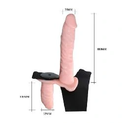 arnes doble penetracion con vibrador baile barato - detalle 3
