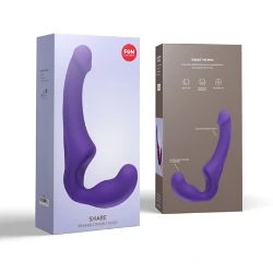 arnes doble penetracion sin sujeccion morado share - detalle 3