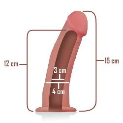 arnes hueco con dildo 16 x 3 intense - detalle 6