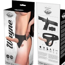 arnés lesbico doble penetracion wayne 17 cm harness attraction - detalle 5