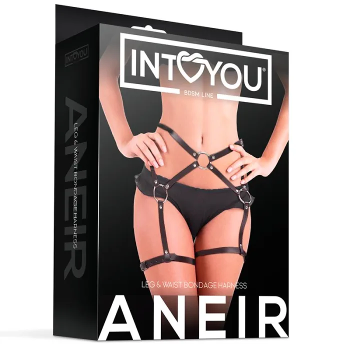 Arnés BDSM para Piernas y Cintura Ajustable Aneir - detalle 3