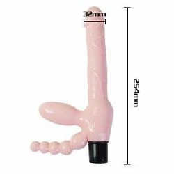 arnes sin correas con dildo testiculos y anal natural - detalle 4