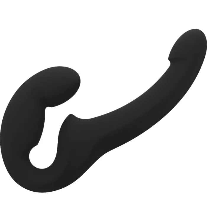 Arnés Sin Correas Doble DILDO NEGRO