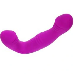 arnés sin correas lila con 3 motores internos pretty love