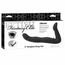arnes sin sujecion 22 cm negro fetish fantasy - detalle 3
