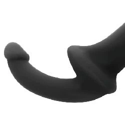 arnes sin sujecion con dildo 18 cm negro addicted toys - detalle 3